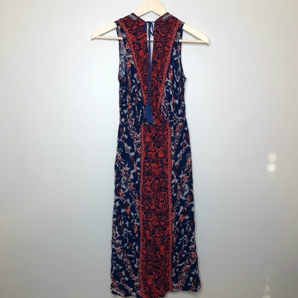 Flying Tomato Cross Over Paisley & Floral Dress - Picture 13 of 15